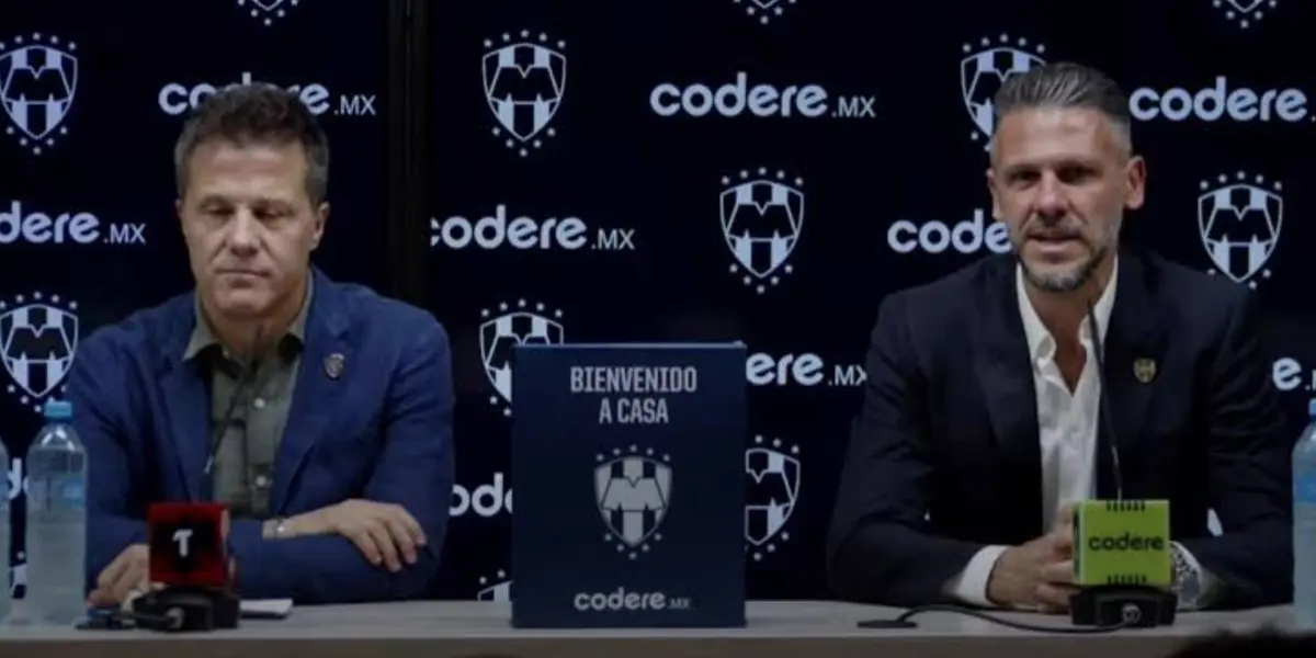 Tato Noriega y Martín Demichelis - Foto: Rayados