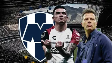 Tato y Hueso con Rayados/FOTO: Mexsport