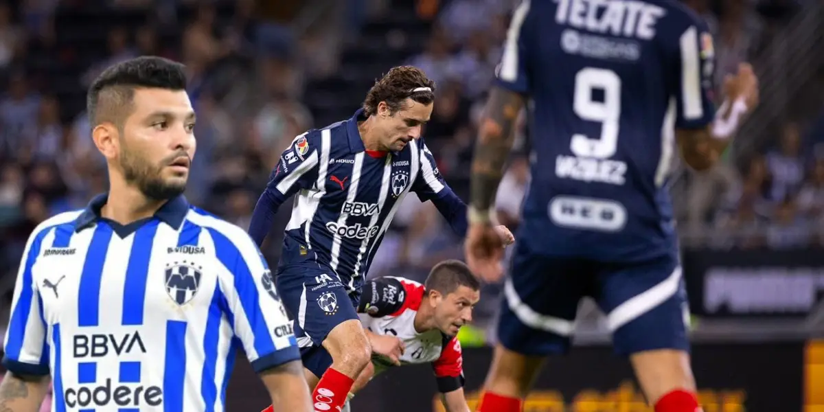 Tecatito y jugadores de Rayados/FOTO: Jordi Cortizo Instagram