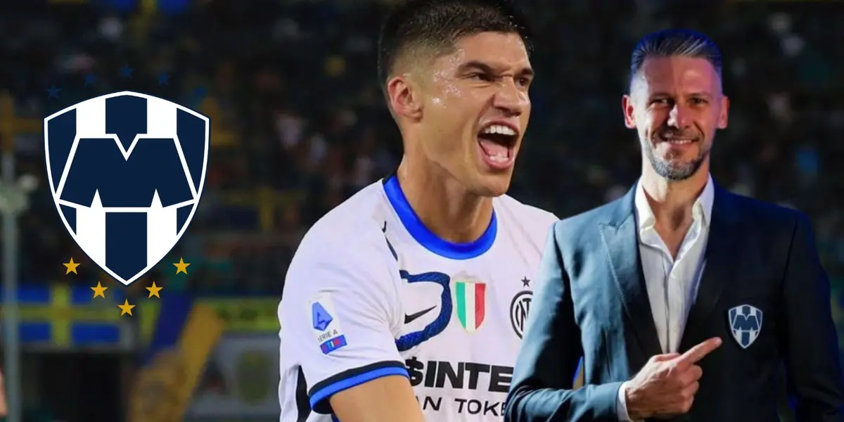 Tucu con Inter y Demichelis/FOTO: X