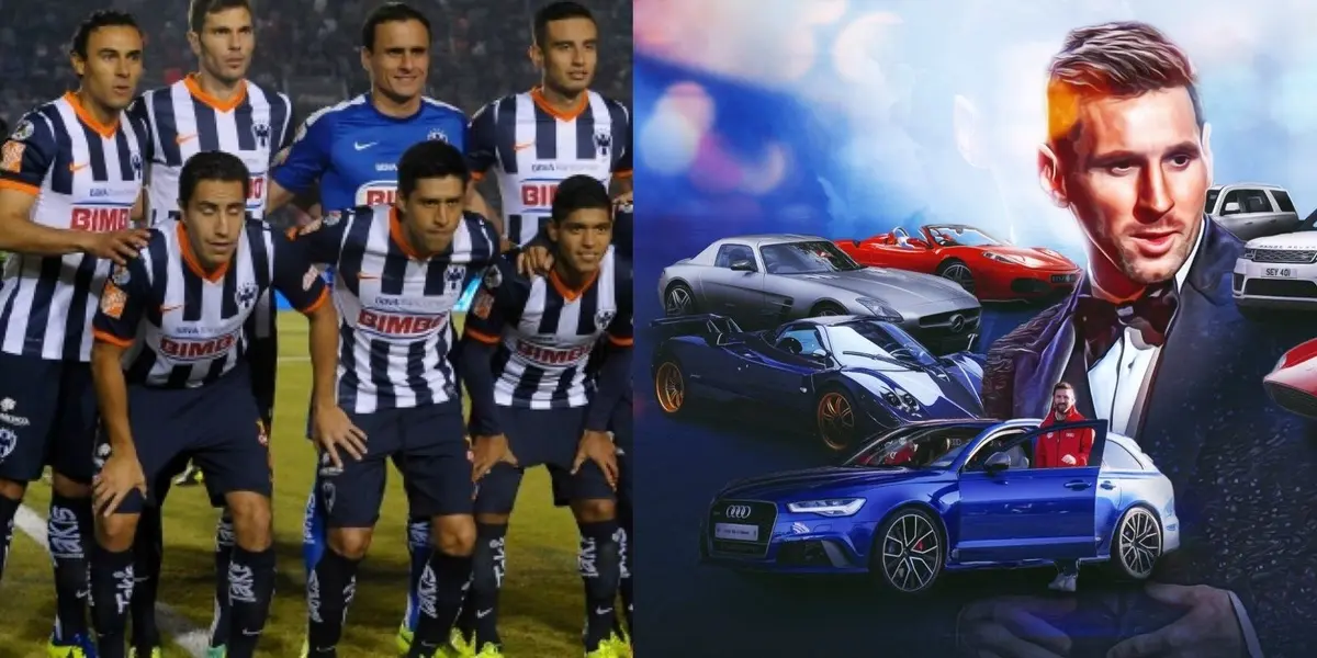 Un ídolo de la afición regia usa un coche de lujo para llegar a los entrenamientos.