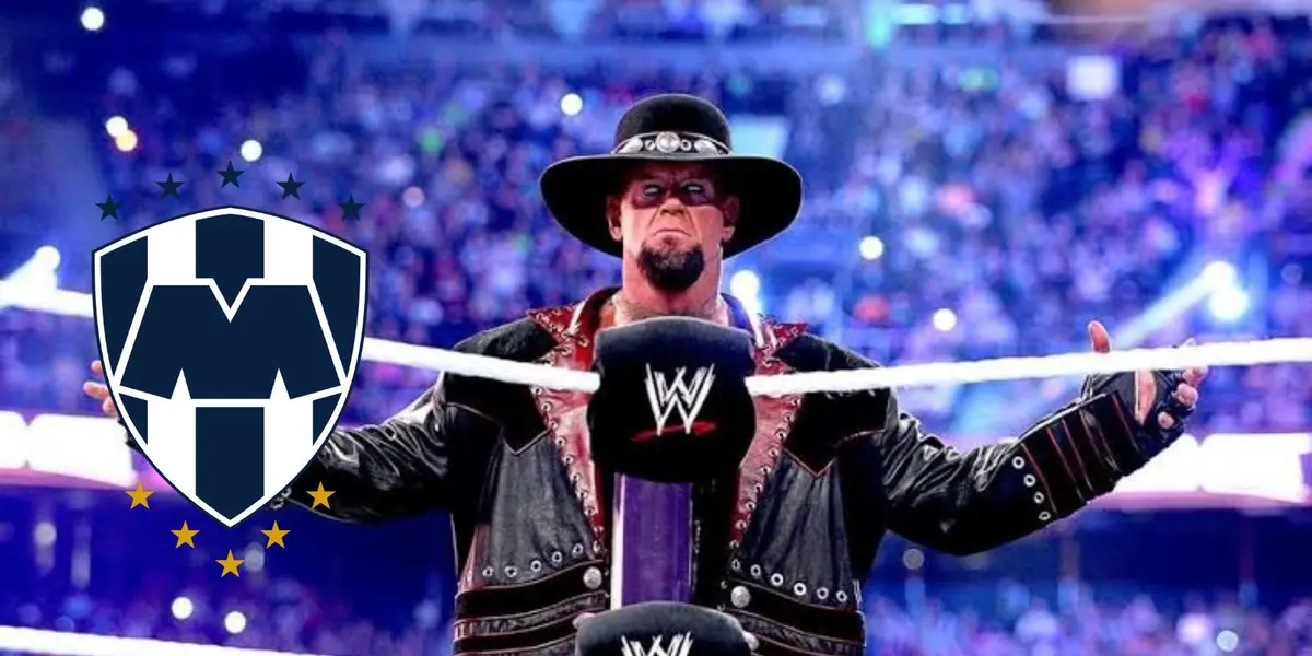 Undertaker con Escudo de Rayados/FOTO: Solowrestling