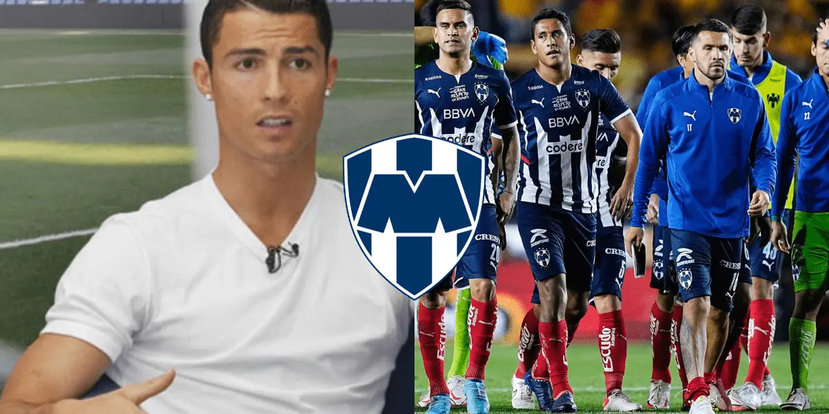 Uno de lso jugadores de Rayados es bien recordado por Cristiano Ronaldo y respeta su estilo de juego