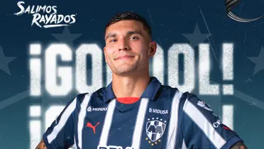 Vázquez entró de cambio / @Rayados