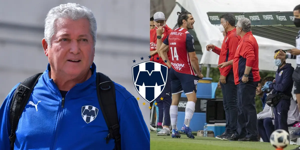 Vucetich no olvida su pasado Chiva y ahora quiere a uno de sus consentidos para Rayados