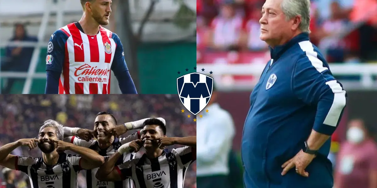 Vucetich quiere a Hiram Mier, Rayados sacrificaría a una de sus figuras para darle cabida al defensor central