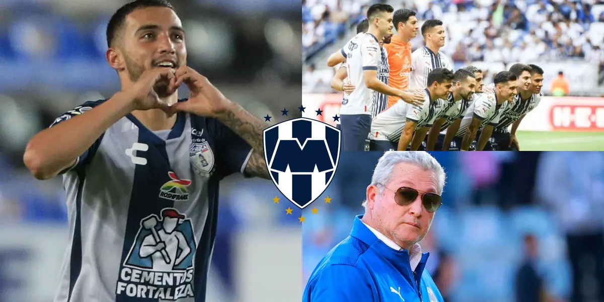 Vucetich y Rayados han puesto la mira sobre un elemento de Pachuca, le dirían adiós a dos petardos