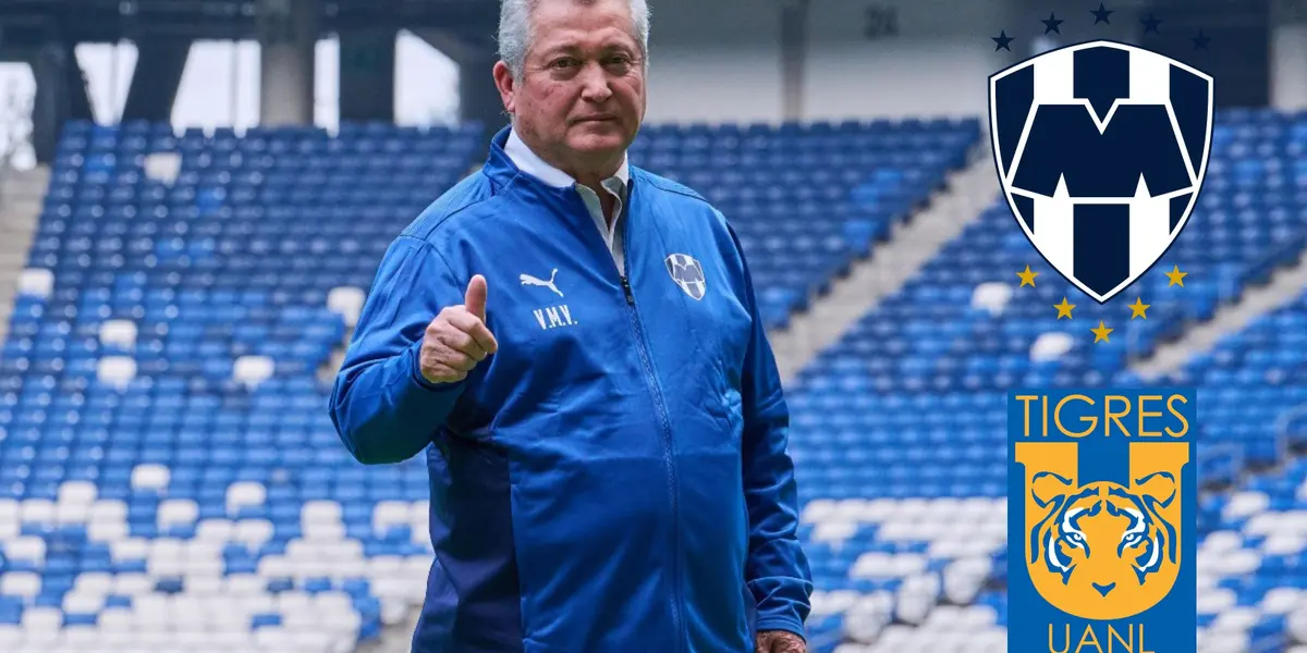 Vucetich y Rayados reciben a Tigres en un duelo que puede llegar a ser histórico para el Dt de la Pandilla