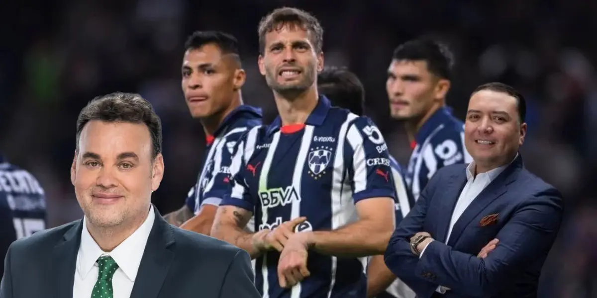 Willie y Faitelson con Rayados/FOTO: Futbol Total