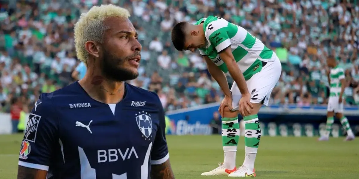 Ya no entra en el proyecto de Santos Laguna para el 2024, y el intercambio que ofrecerían por el Rayado Duvan Vergara en pleno mercado de fichajes