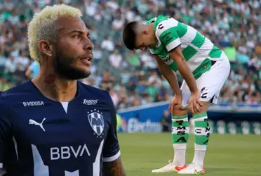 Ya no entra en el proyecto de Santos Laguna para el 2024, y el intercambio que ofrecerían por el Rayado Duvan Vergara en pleno mercado de fichajes