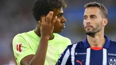 Yamal con el Barcelona y Canales/FOTO: Mexsport